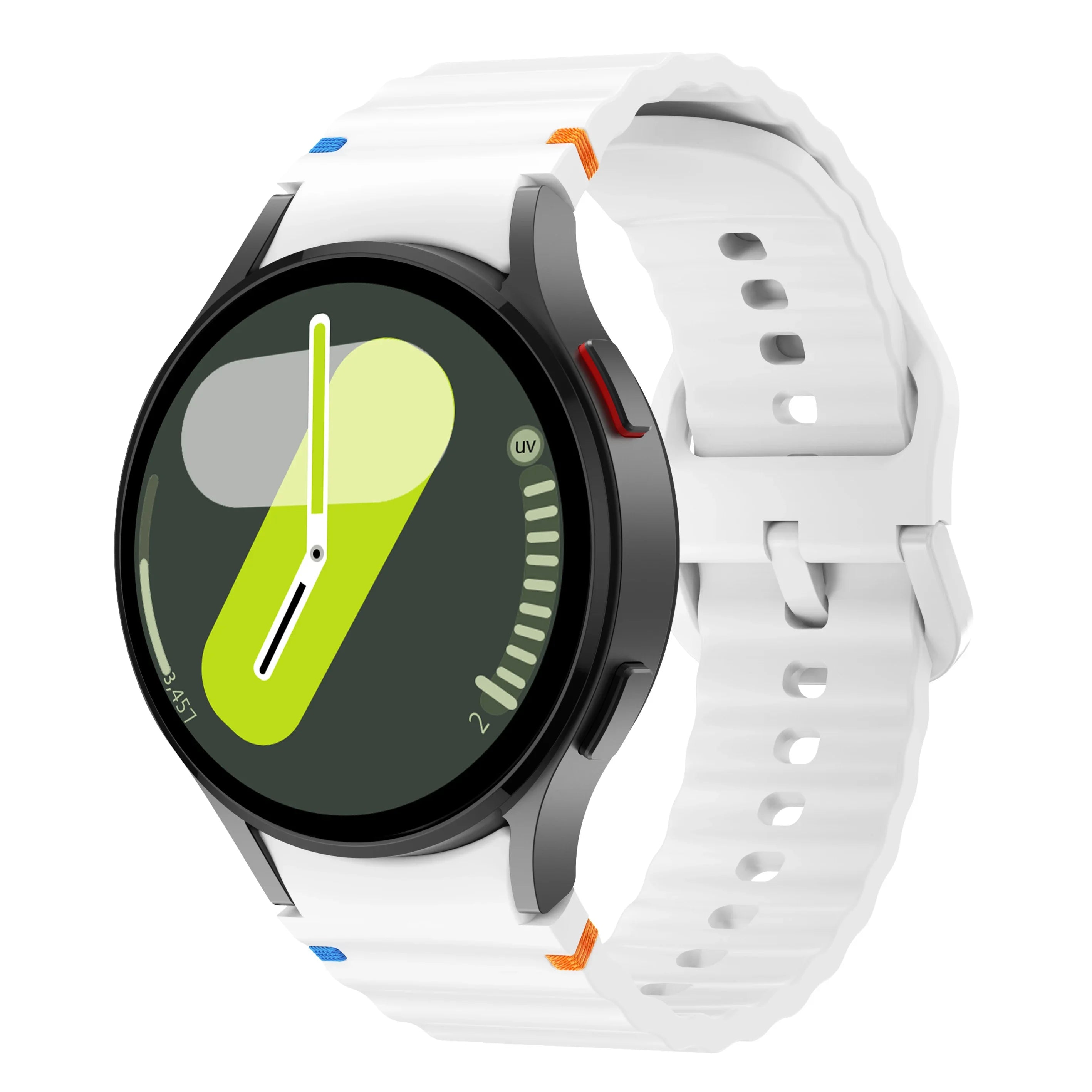 Original Silicone Band for Samsung Galaxy Watch 7 6 5 4 44mm 40mm 5Pro 45mm Bracelet for Galaxy Watch 4 6Classic 43mm 47mm Strap