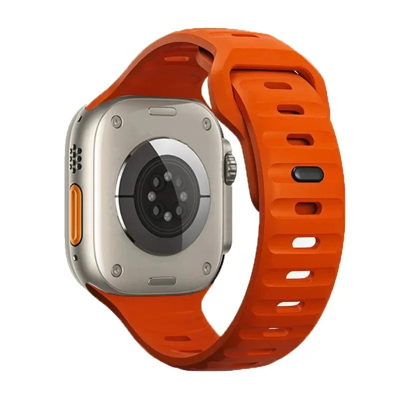 Soft Silicone Strap For Apple Watch 8 7 3 5 6 SE 4 Ultra 2 49mm for iWatch 45mm 41mm 44mm 40mm 42mm 38 Luminous Bracelet correa