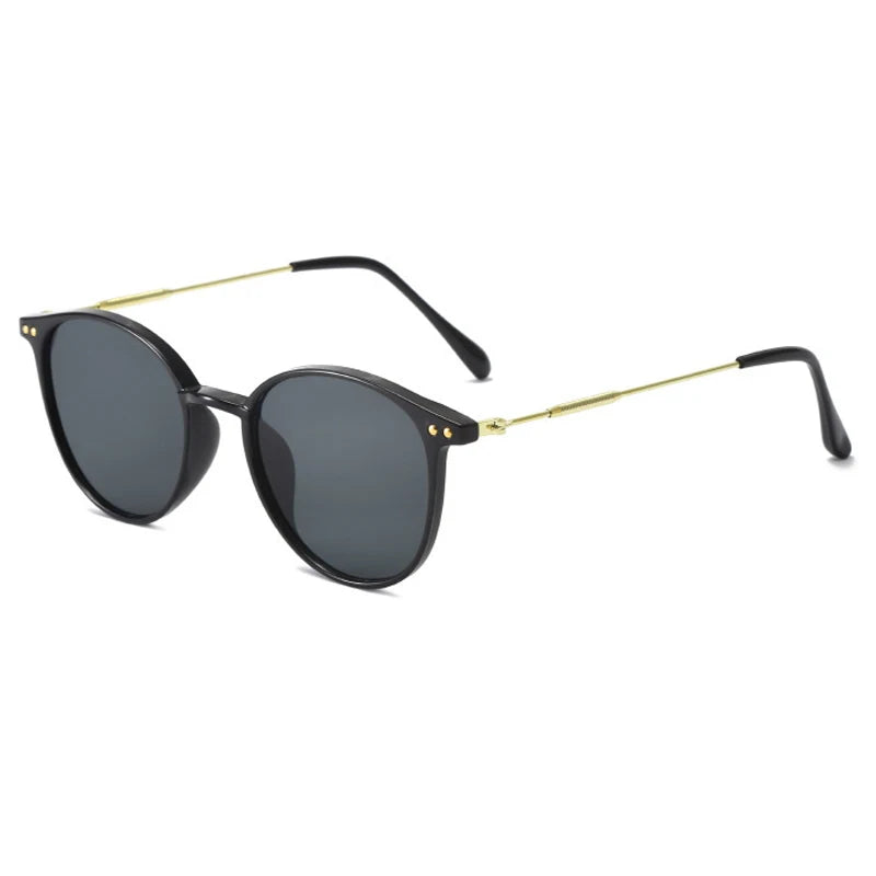 New Round Vintage Sunglasses Women Retro Luxury Designer Sun Glasses For Women's Sunglass Oculos De Sol Shades UV