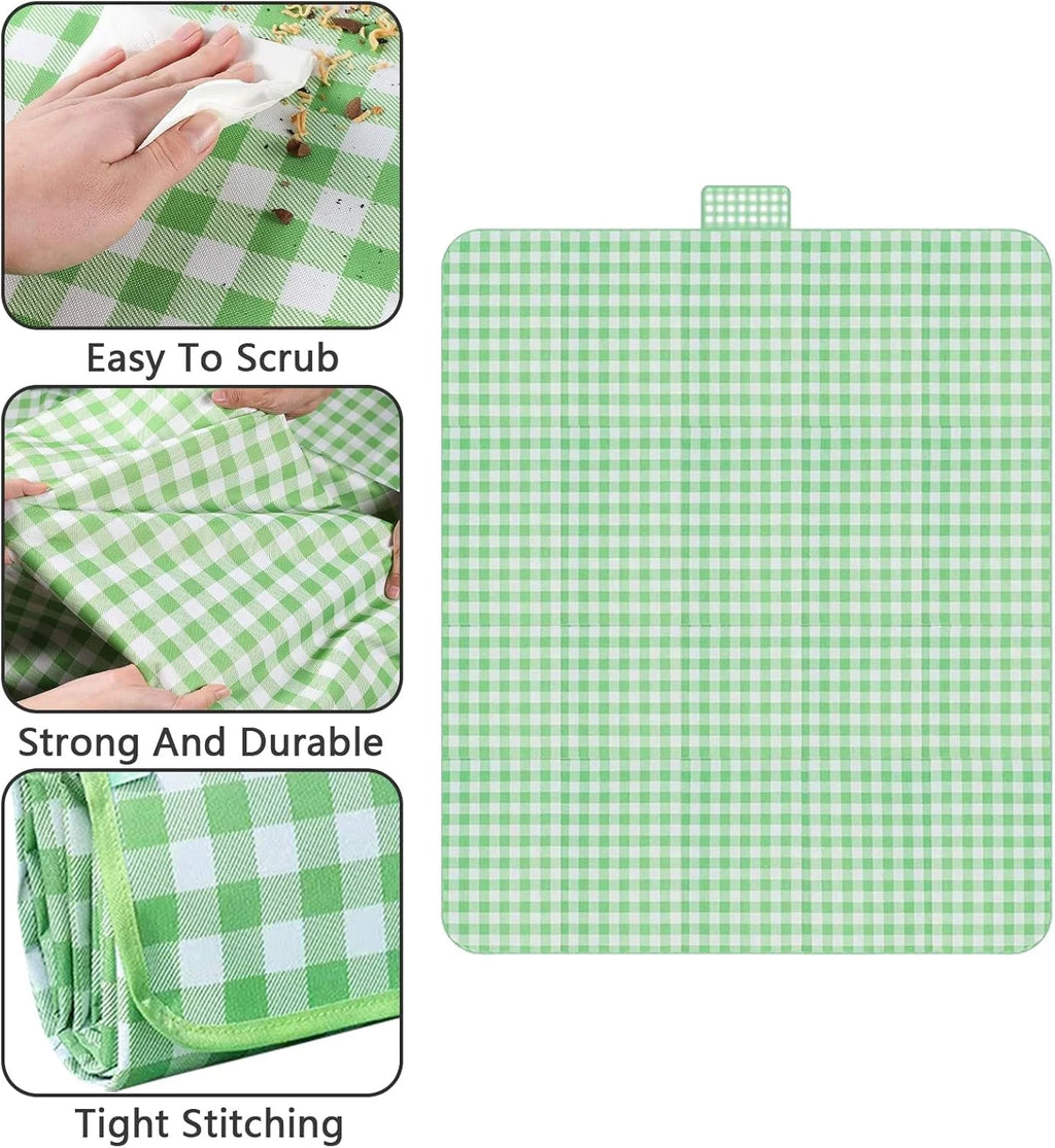 Portable Foldable Picnic Mat Waterproof Thick Outdoor Camping Moisture Proof Grass Ground Blanket for Beach Park
