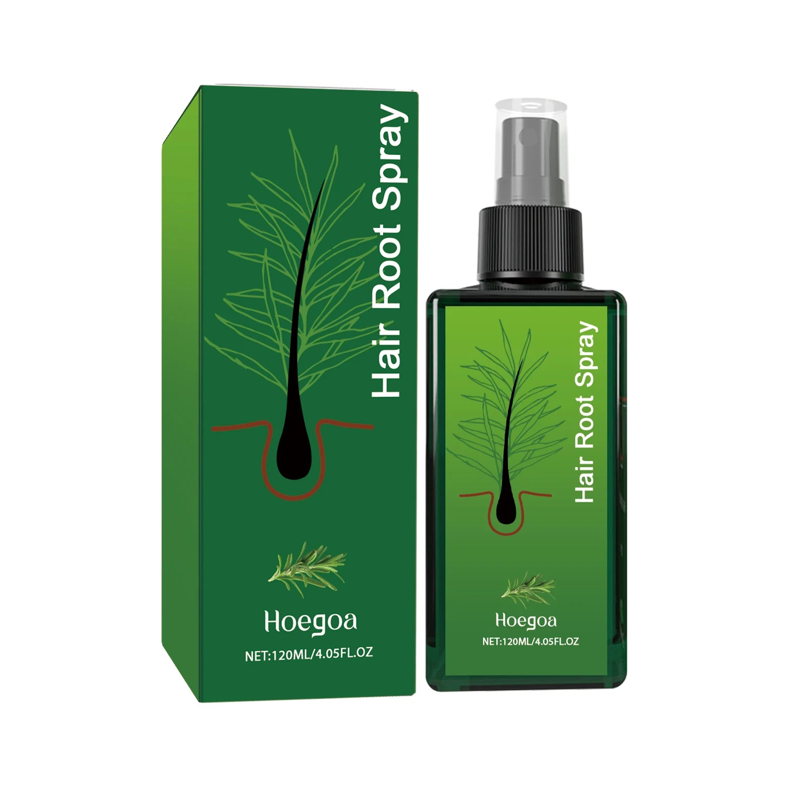 Rosemary Hair Growth Spray - Helps Strengthen Roots, Reduce Hair Loss, Nourish Dry Damaged Hair, Natural Essential Oil Treatment