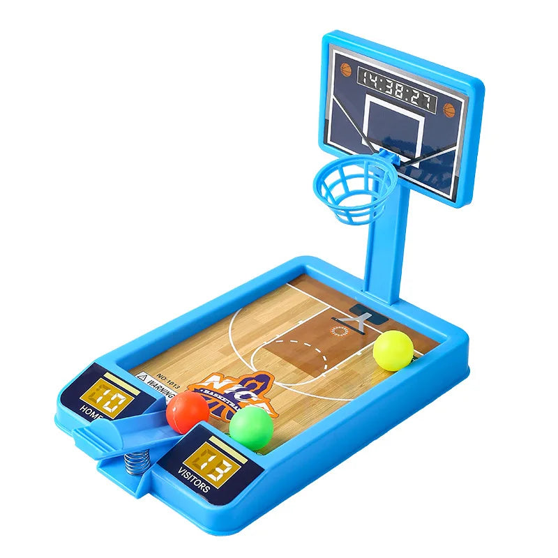 New Shooting Game Machine Mini Basketball Rack Shooting Machine Interaction Indoor Leisure Educational Adult Party Toy