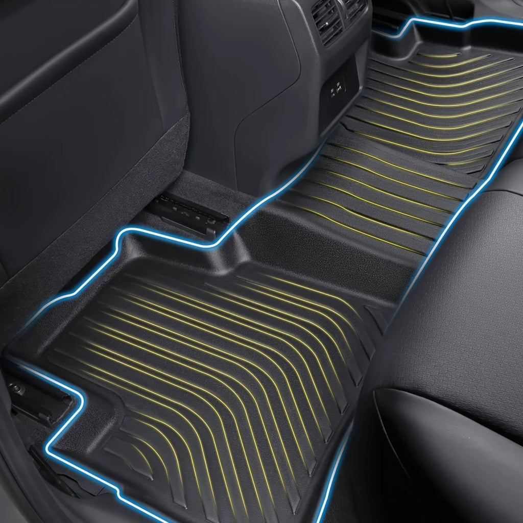 Orealauto Car Floor Mats Replacement For Kia Forte 2019-2024 Durable Odorless Front Rear Heavy Duty Carpeted Storage All Weather Anti-Slip Liners