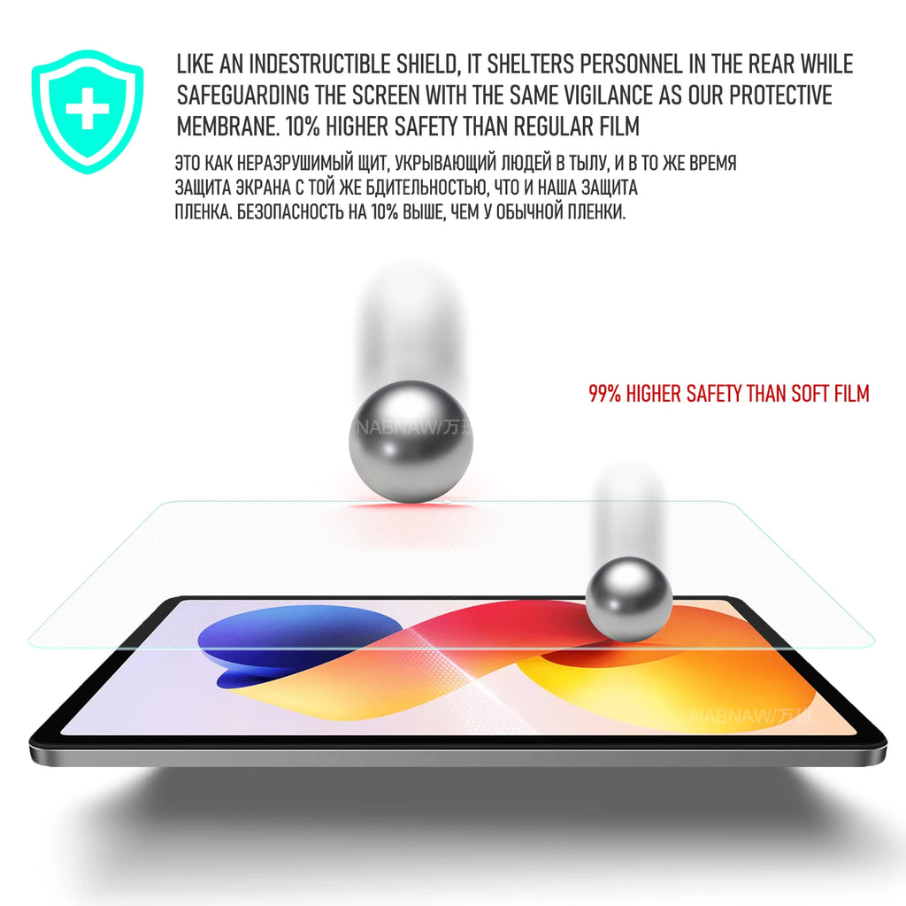 For Redmi Pad 2 Pro Full HD Tempered Glass Film Screen Protector On Xiaomi Redmi Pad 2 Pro 12.1 PC Scratch Proof Cover 2-Pack