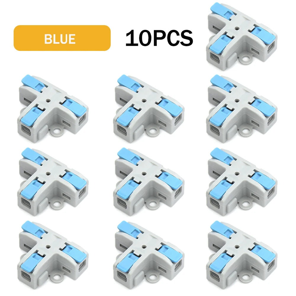 T-Type Push-In Wire Connector – Three Options