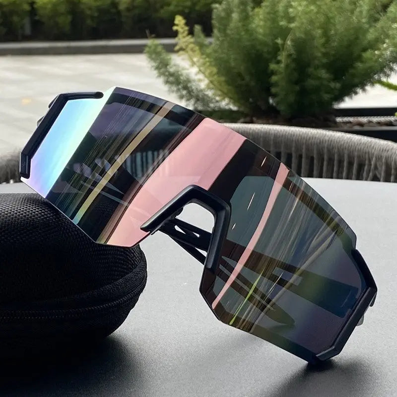 Fashion Designer Cycling Sunglasses Men Mountaineering Fishing Skiing Glasses Women New Outdoor Sports UV400 Windproof Eyewear