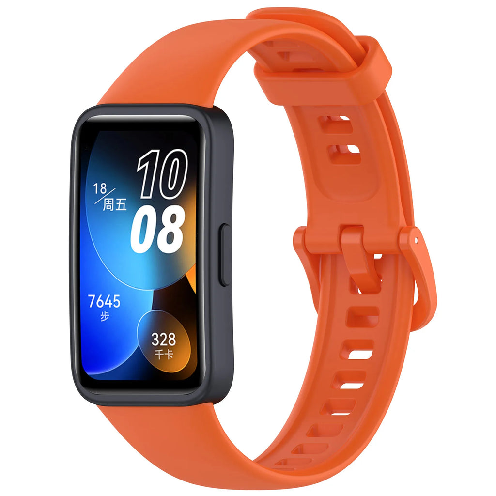 Silicone Strap For Huawei Band 8 Strap Accessories SmartWatch Replacement watchband Wristband correa bracelet for Huawei Band 8