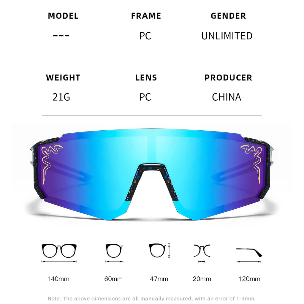Kids Baseball Sunglasses Sport Cycling Glasses Age 1-8 Children Outdoor Mtb Bike Bicycle Goggles Boys Girls UV400 Eyewear