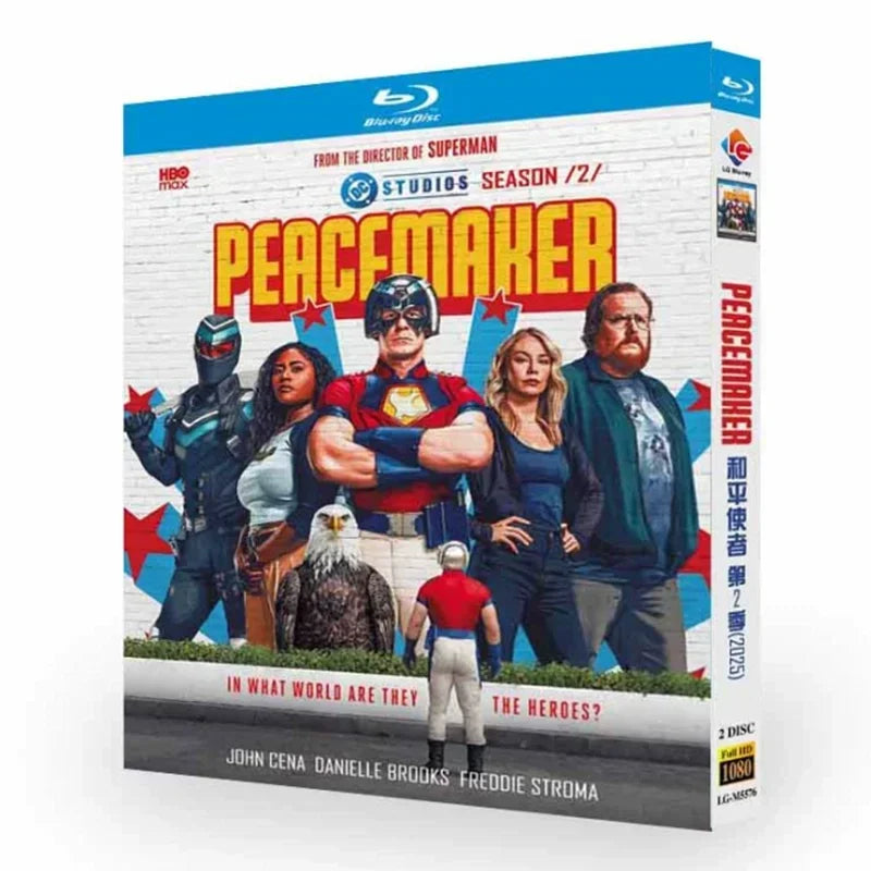 Peacemaker season 2 daca (2025) Blu-ray disc