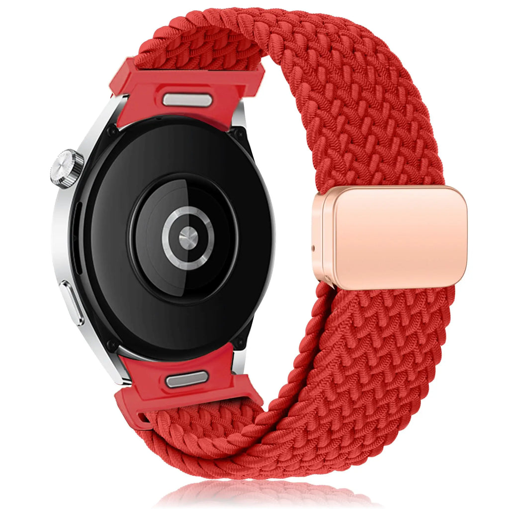 No Gaps Band For Samsung Galaxy Watch 6 4 classic/5 pro 47mm 43mm 44mm 40mm magnetic Braided bracelet Galaxy watch6 watch4 strap