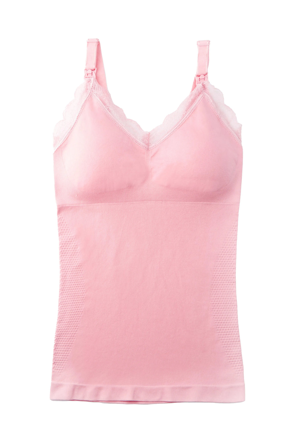 Woman Maternity Nursing Vest Bra Large Size Pregnant Front Button Seamless Long Sling Vest Lace Breast Feeding Bra