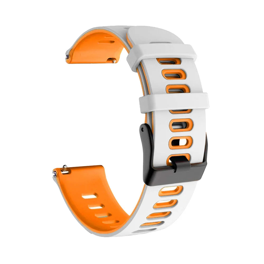 Silicone Watch Band For Xiaomi Huami Amazfit GTR 47mm/2/2e/Stratos 3 Strap 22mm Bracelet For Amazfit GTR 4 3pro Watchband Correa