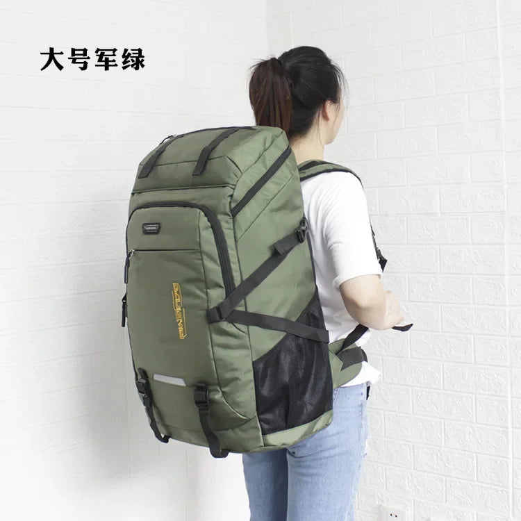 60L/80L Two Sizes Travel Backpack Men Women Large Capacity Outdoor Luggage Bags Student Laptop Bag Camping Rucksack backpacks 가방