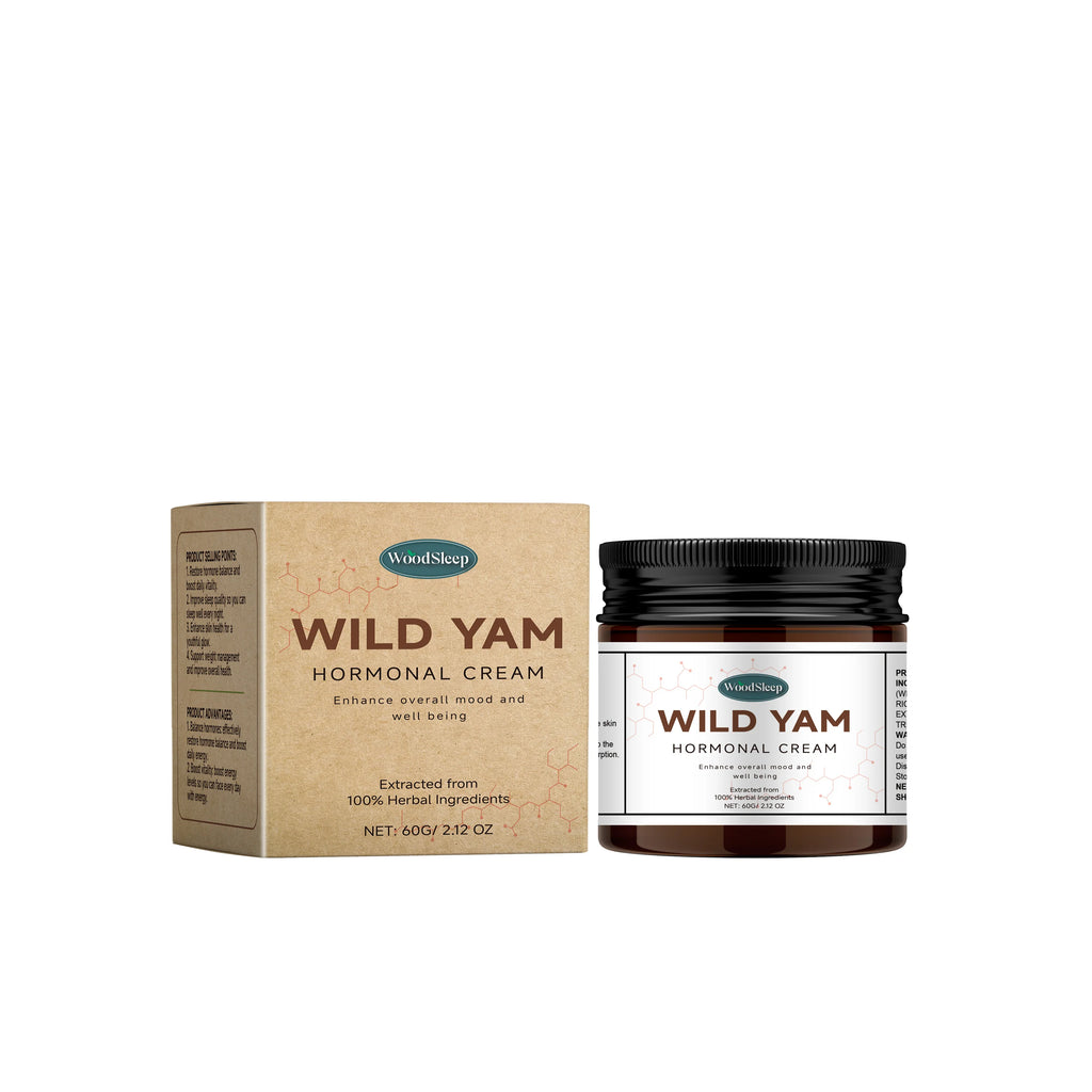 Wild Yam Cream Progesteron Hormone Regulation Balancing Tightening Smoothing Moisturizing Wrinkles Removing Women's Health Balm