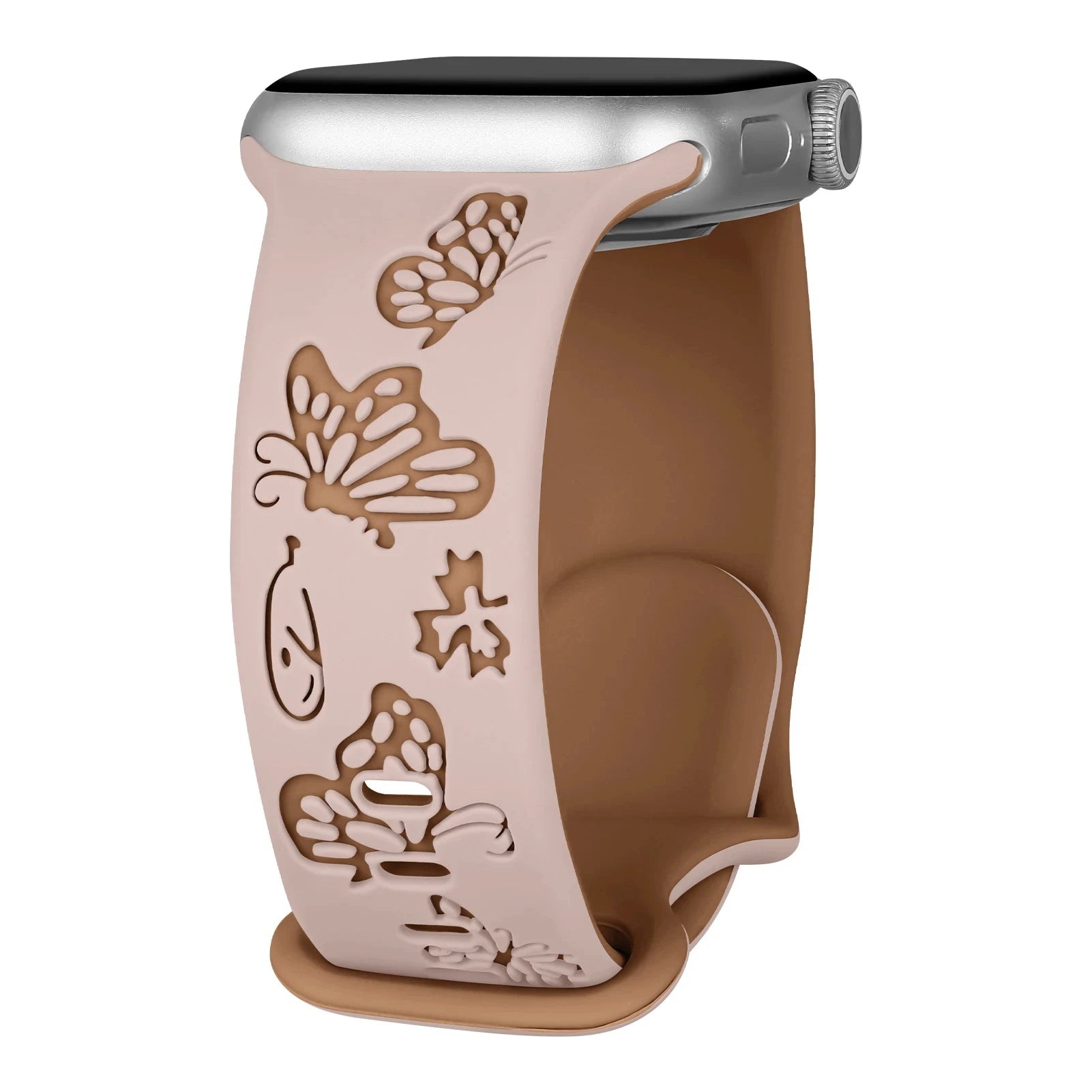 Sport Band For Apple Watch Straps 45mm 44mm 42mm 49mm 40 41mm 46mm Engraved correa bracelet iwatch Series 8 10 11 7 9 6 SE Ultra