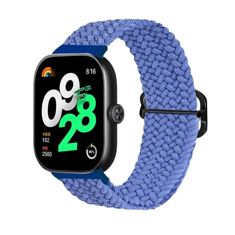 Nylon Strap For Xiaomi Mi Band 10 7 9 8 Pro Elastic adjustable Braided solo loop Replacement Bracelet Correa Redmi watch 4 5 6
