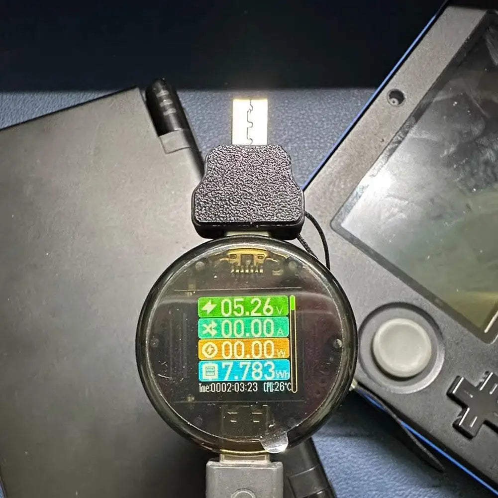 Charge Converter For Ndsi/2ds/3ds Converter Type C Charging Cable Adapter Support C To C  A To C With Lanyard Holes Easy Use