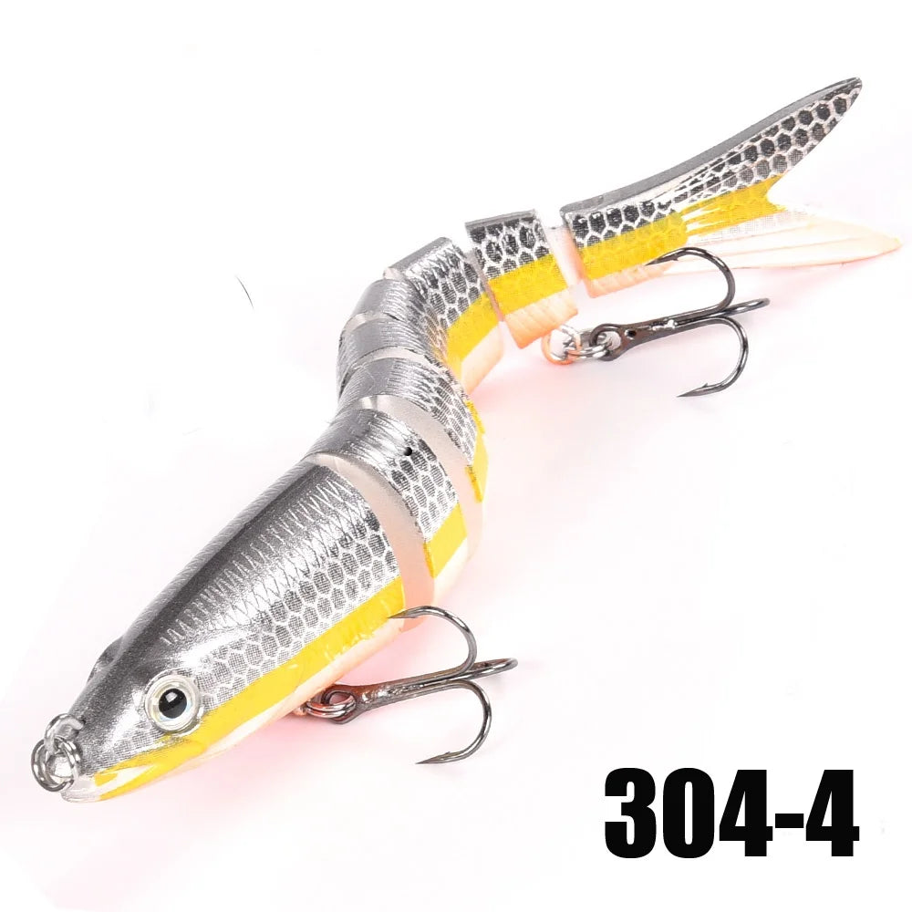 Fishing Lures Multi Jointed Swimbait Crank Bait Slow Sinking Bionic Artificial Bait Freshwater Saltwater Trout Bass Fishing Acce
