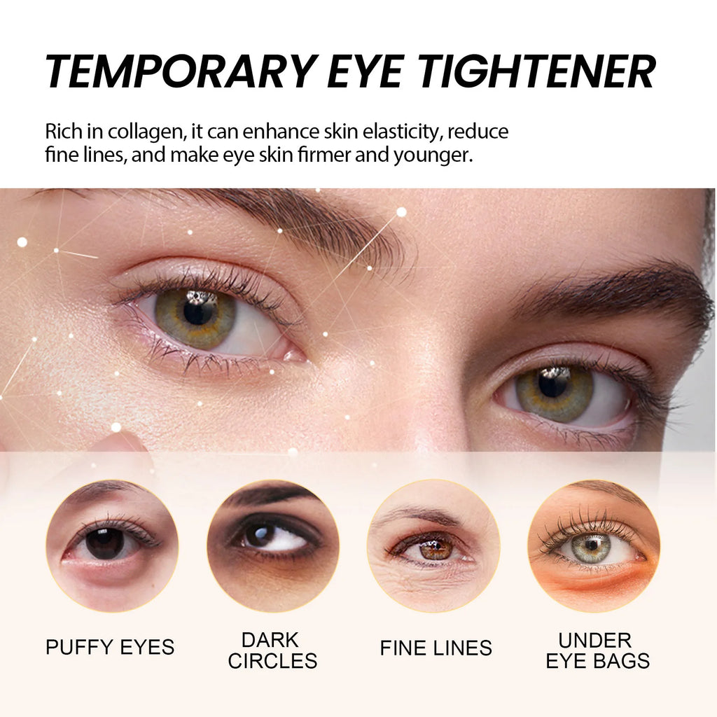 Anti Wrinkle Eye Cream Reduce Eye Bags Puffiness Firming Lifting Fine Lines Moisturizing Brightening Dark Circle Corrector Cream