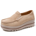 2025 Spring Women Flats Shoes Woman Platform Slip On Flats Sneakers Women Suede Ladies Tenis Loafers Moccasins Casual Shoes