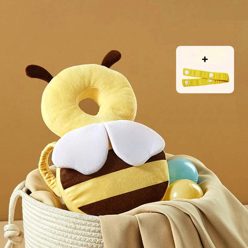 Little Bee Baby Head Protection Pillow Breathable Anti Fall Hat Suitable for Infant Children's Head Back Protector Safe Bibi