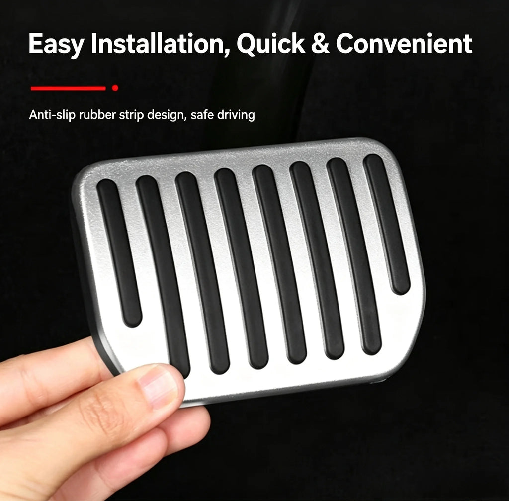 Accelerator Brake Pedal Anti Slip Foot Rest Cover, Compatible with Model Y 2022 & Model 3 2022 Highland Car Interior Accessories