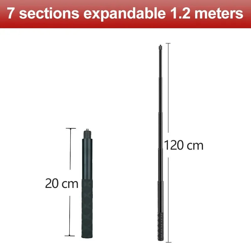 Bullet Time Bundle Handheld Tripod Selfie Stick for X5 X4 X3 X2 One RS Action Camera