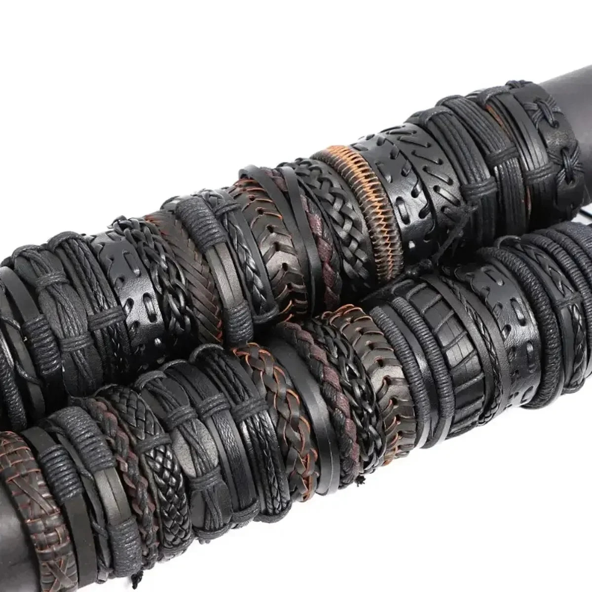 5PCS Random Style Men's Women's Webbing, Rope,Leather Bracelet Classical Festive Women Gift(Including But Not Limited to Pic)