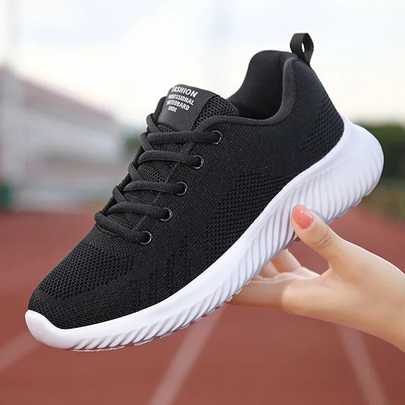 Women Sneaker Breathable Casual Running Sports Shoes Summer 2024 Jogging Walking Shoes Ladies Platform Sneakers Female Shoes