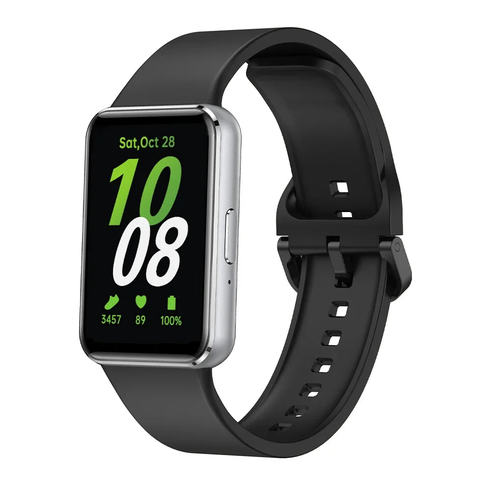 Silicone Strap For Samsung Galaxy Fit 3 Watch Bracelet Replacement Sport Watchband For Samsung Galaxy Fit3 Band Accessories