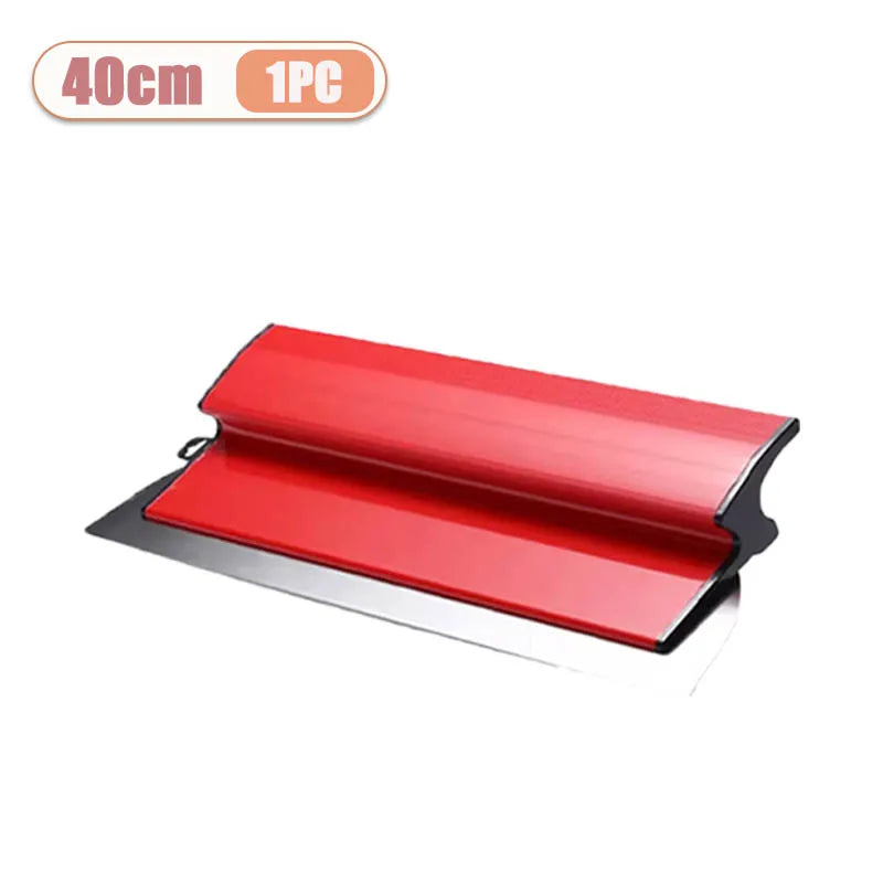 1-4PCS 25cm/40cm Stainless Steel Scraper for Wall Plastering Leveling Tool Putty Knife Wall Finishing Trowel Home Accessories