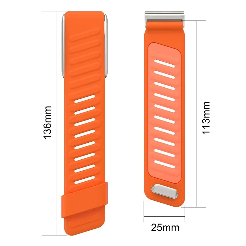 Whoop Silicone Band 5.0Whoop Two Color Wristband for Whoop 5.0 Heart Rate Monitor Waterproof Sports Fitness Waterproof Wristband