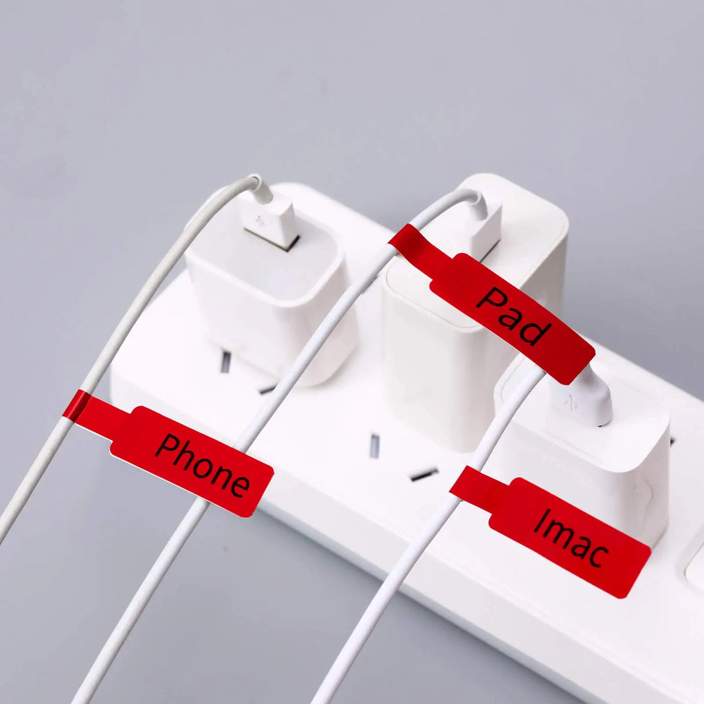 NIIMBOT Sticker Self-adhesive Label Thermal Papers for D11 D101 D110 Mini Printer White Colorful Waterproof Cable Tape Rolls