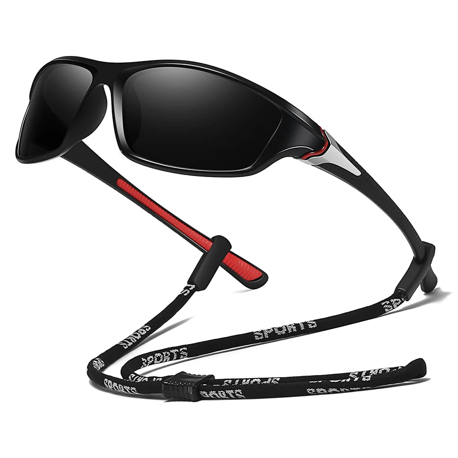 Men And Women  Eyewear Outdoor Sports Sunglasses With Chain Cycling Climbing Skiing Fishing Vintage Sun Glasses