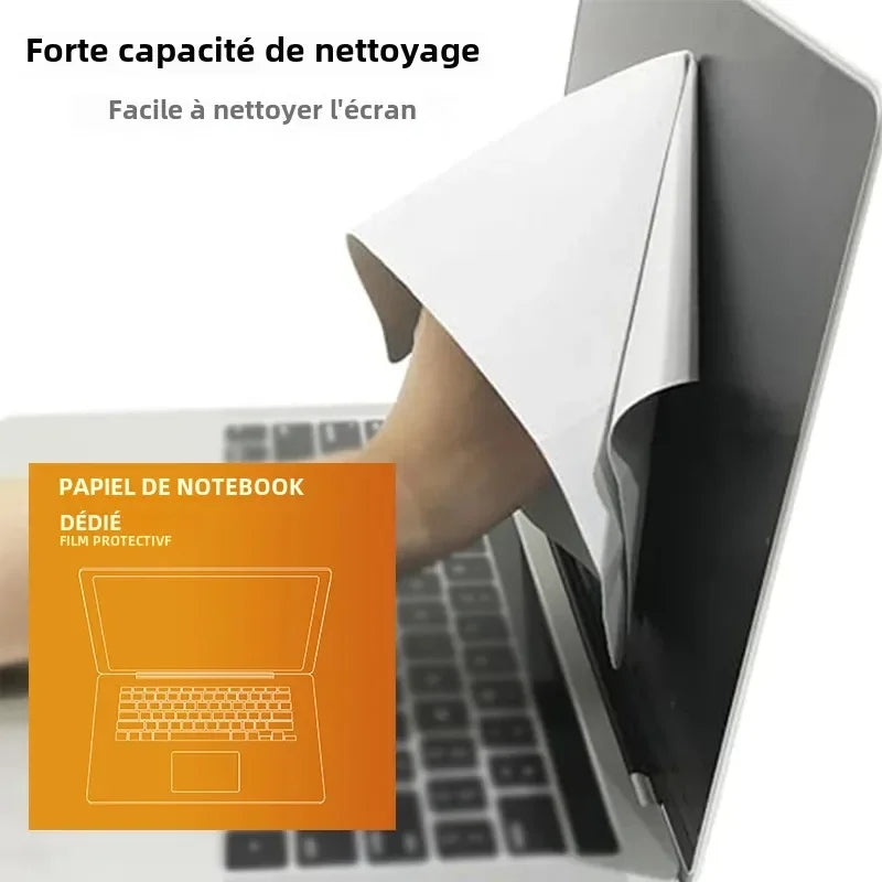 for MacBook Pro 13/15/16 Inch Microfiber Dustproof Laptop Screen Cleaning Cloth Protective Notebook Palm Keyboard Blanket Cover