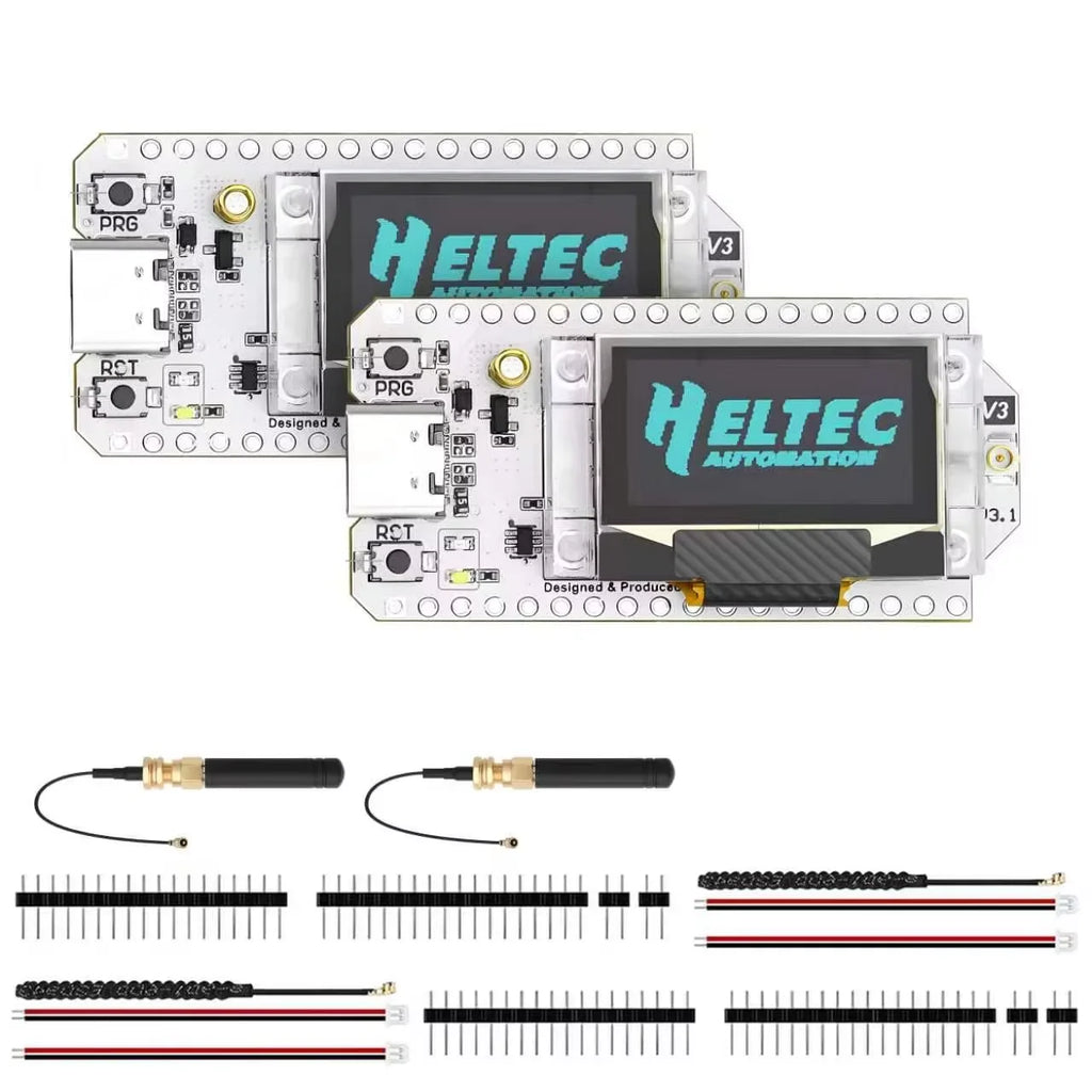 Heltec V3/V4 WiFi LoRa 32 868MHz Development Board With Dual Antenna Meshtastic  Bluetooth For Meshcore  Arduino PlatformIO