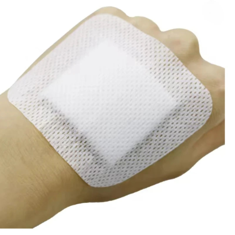 50PCS Non-Woven Medical Adhesive Bandages, Easy Tear Wound Dressing, Individually Wrapped Protection Equipment for First Aid Kit