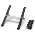 Aluminum Alloy Laptop Stand Foldable Lightweight Tablet Stand Laptop Holder with Height Adjustment for Business Travel