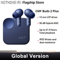 Nothing Buds 2 Plus CMF  New Global Version 50dB Hybrid ANC Earbuds Long Battery Hi-Res Audio IP55 Bluetooth-Compatible