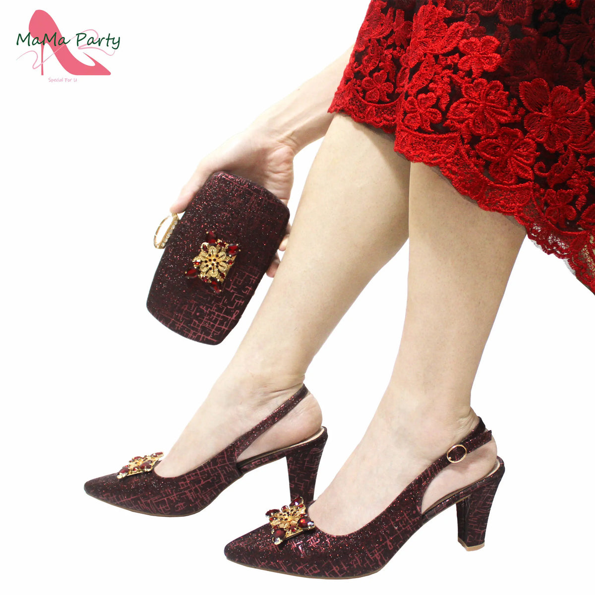 The US for Duty Free  Specials Design Nigerian Women Shoes Matching Bag Set in Royal Blue Color Italian Ladies Pumps for  Party