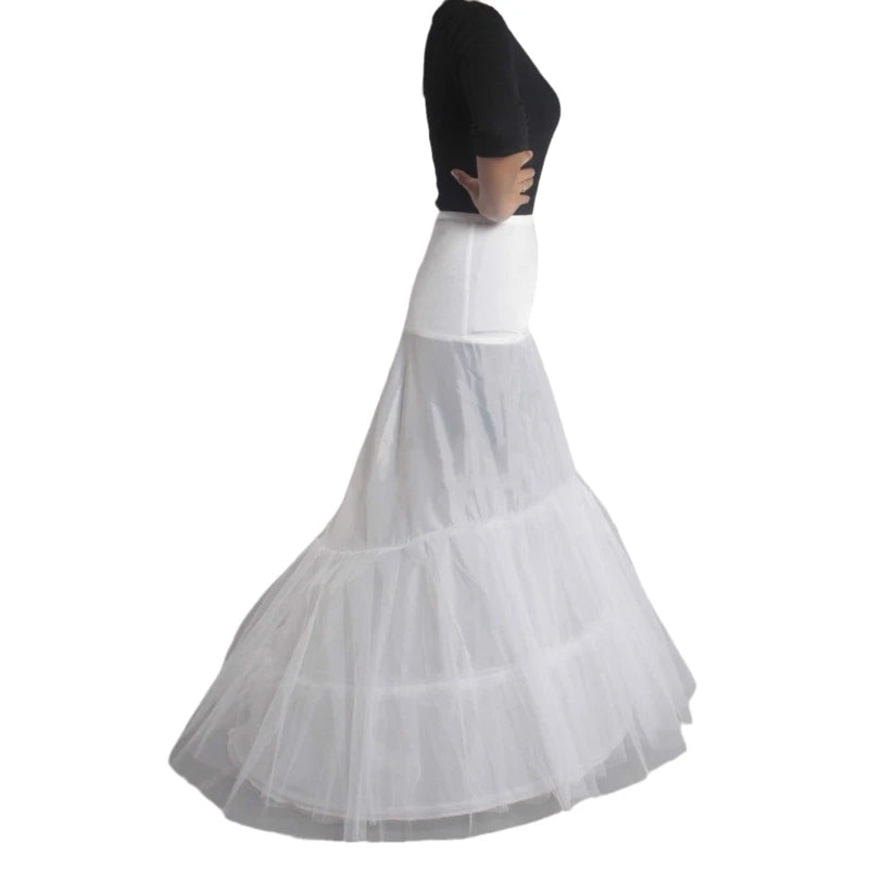 Petticoat Crinoline Slips Hoop Skirt Vintage Underskirt for Gown Dress