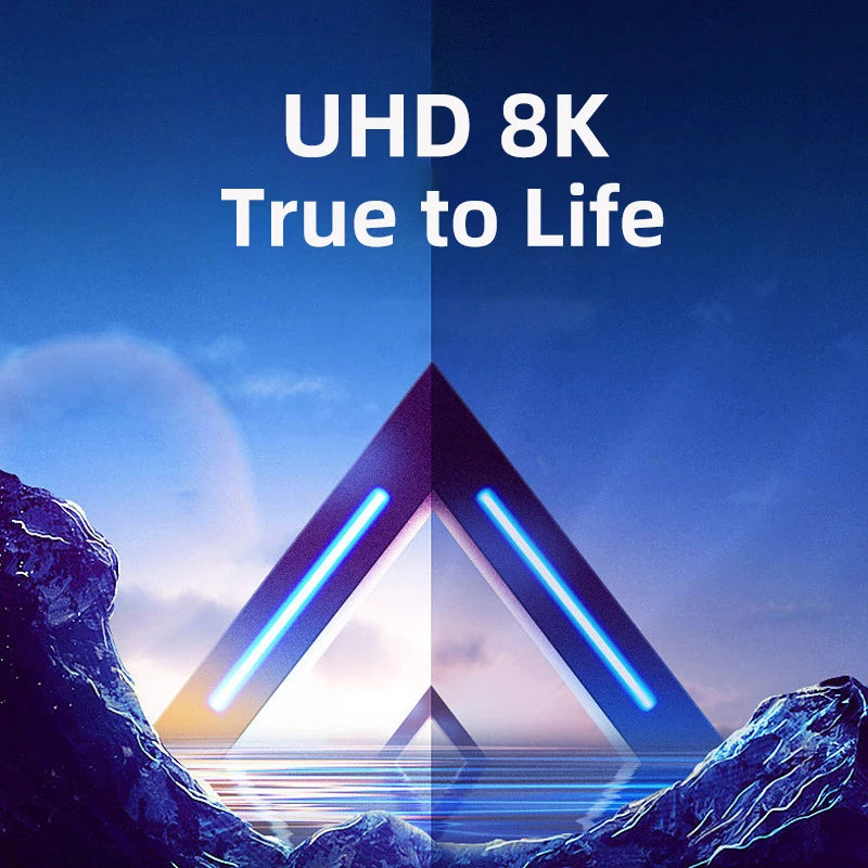 Mini HDMI-compatible Male to HDMI-compatible Female Adapter UP Down Angle 180 Degree 8K@60Hz 2.1 Female Extension Converter