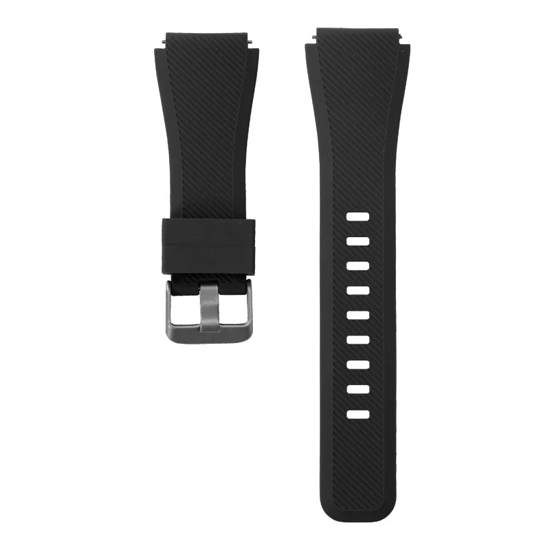 20MM 22MM Silicone Strap for Samsung Galaxy Watch 4 5 6 7 44mm 40mm 5 Pro Classic 42 46mm 43 47mm Band Active 2 Gear S3 Bracelet