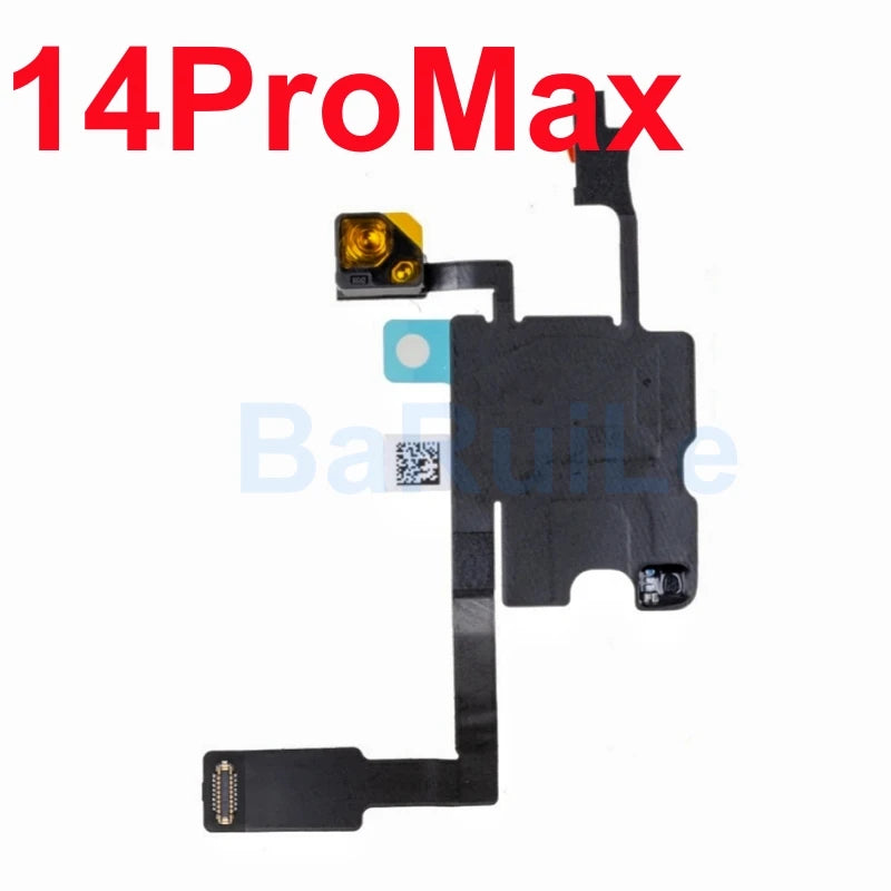1pcs Earpiece Sensor For iphone 13 14 Pro Max 15 16 Plus Mini Proximity Mic No Ear Speaker Microphone Replacement Part