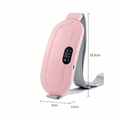 Electric Period Cramp Massager Vibrating Heating Belt for Menstrual Waist Stomach Abdominal Warm Palace Belt