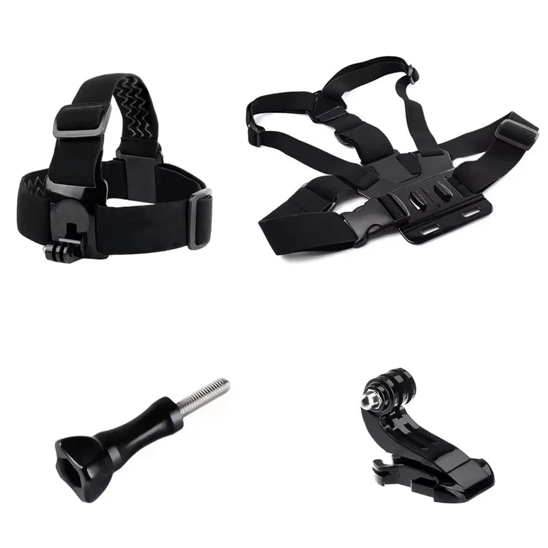 Adjustable Chest Strap Mount Harness Holder For GoPro Hero 13 12 11 10 9 Insta360 SJCAM AKASO DJI Osmo Action Camera Accessories