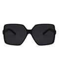 Brand Designer Fashion Oversized Sunglasses Women Plastic Female Big Frame Gradient Sun Glasses UV400 gafas de sol mujer