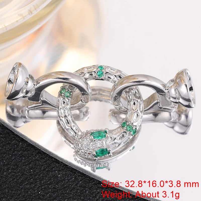 Juya 18K Gold Plated Decorative Fasteners Connector Locks Pearls Clasps Accessories For DIY Needlework Beads Jewelry Making