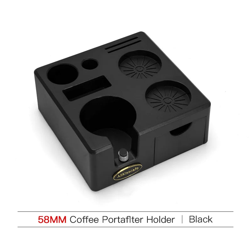 AliKisscafe Coffee Tamping Station Portafialter Holder 51mm 54mm 57 58mm For Delonghi Breville Espresso Accessory Barista Tools