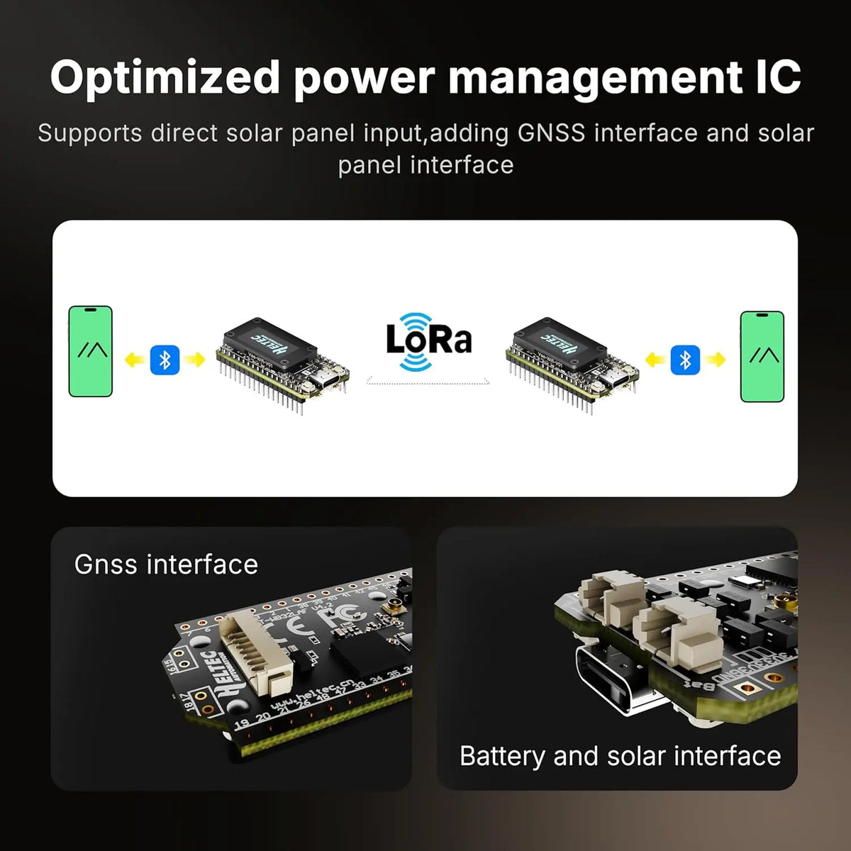 Heltec V4 ESP32 Development Board Upgraded ESP32-S3 SX1262 LoRa Module WiFi Bluetooth 2MB with 915MHz Antenna for Meshtastic